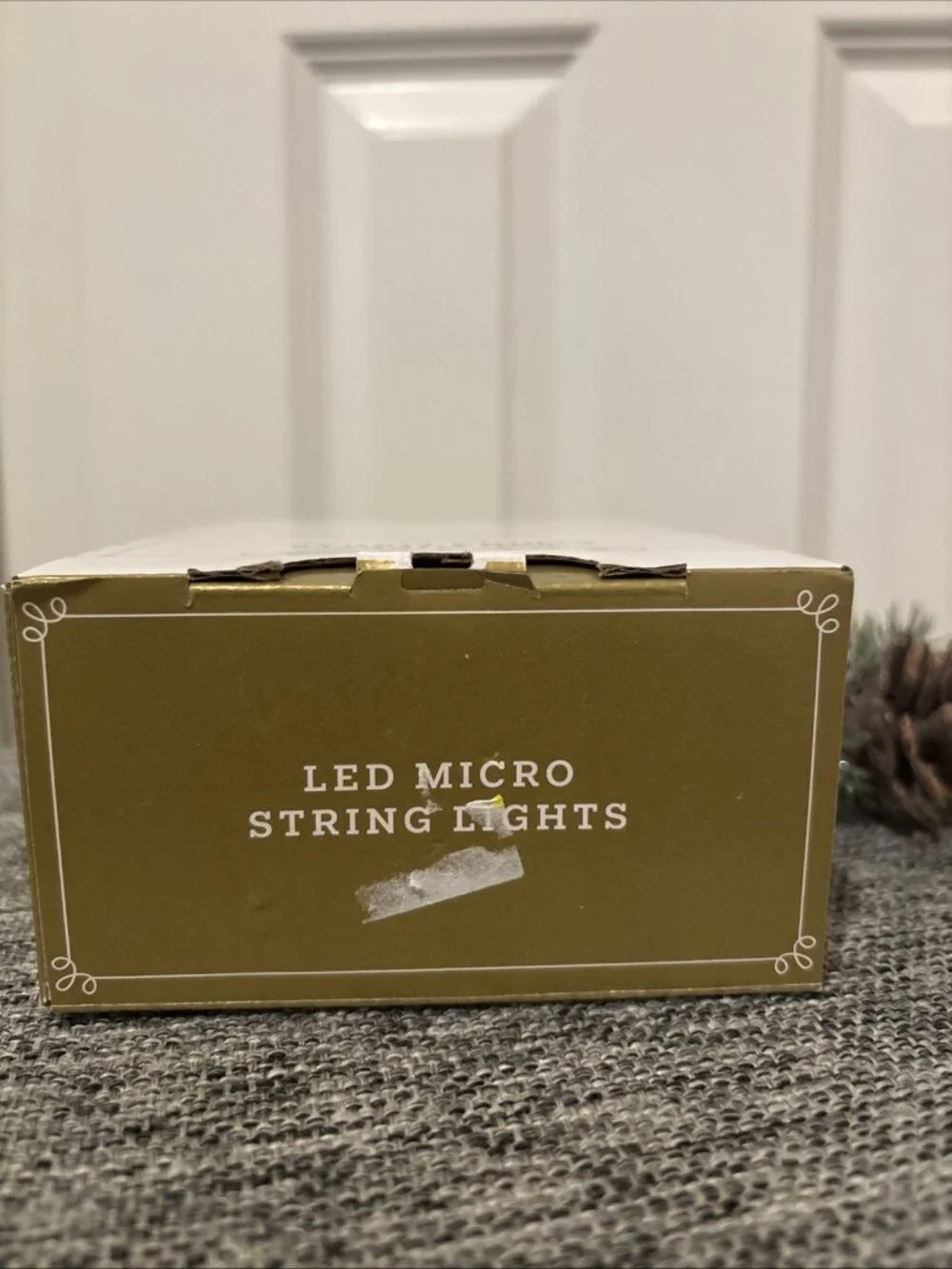 New Wondershop LED Micro Holiday String Lights BLUE  8’3” 100 Lights NIB